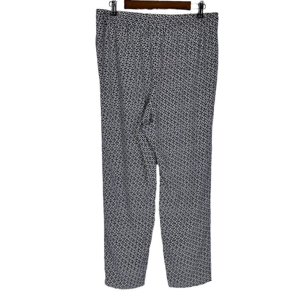 Talbots Drawstring Elastic Waist Pant Size Large … - image 2